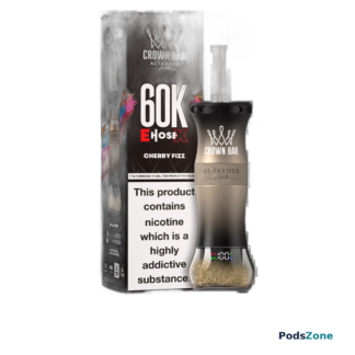 Al Fakher Crown Bar E-Hose X 60000 Puffs Cherry Fizz