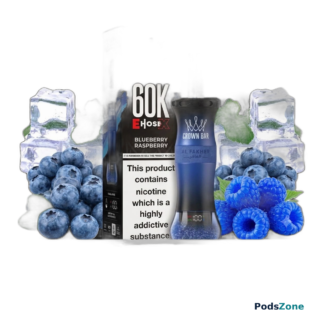 Al Fakher Crown Bar E-Hose 60000 Puffs Blueberry Raspberry